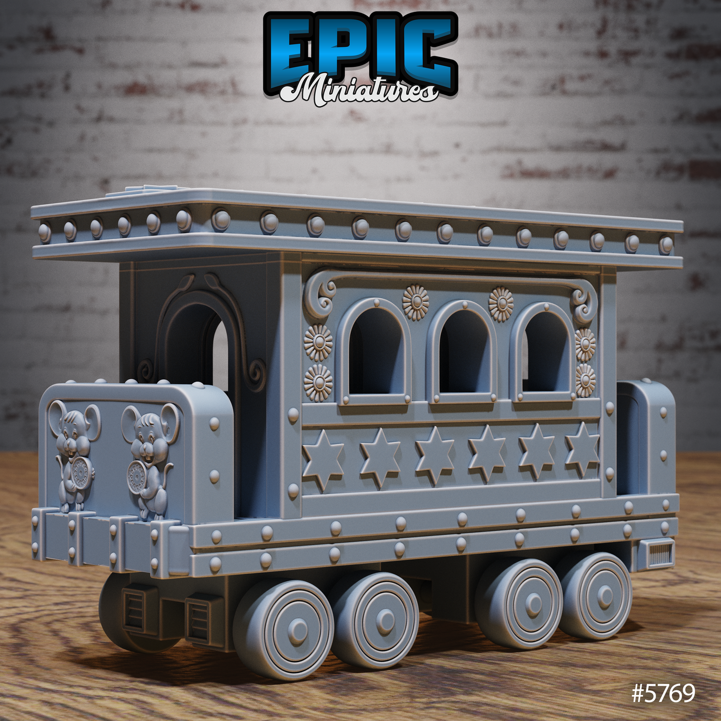 Grand Carnival Train Ride - Epic Miniatures