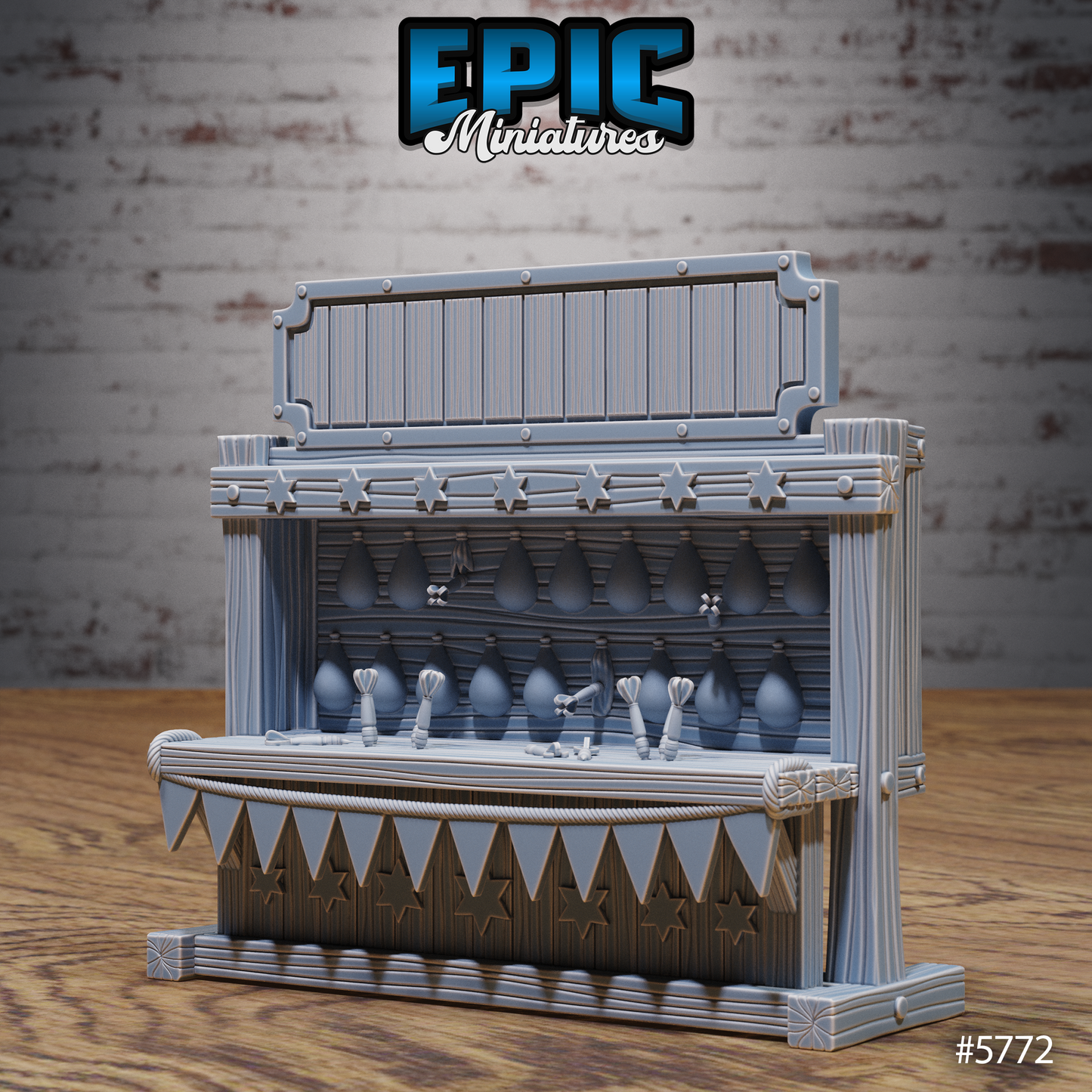 Carnival Attractions, Set 2 (5 Variants Available) - Epic Miniatures