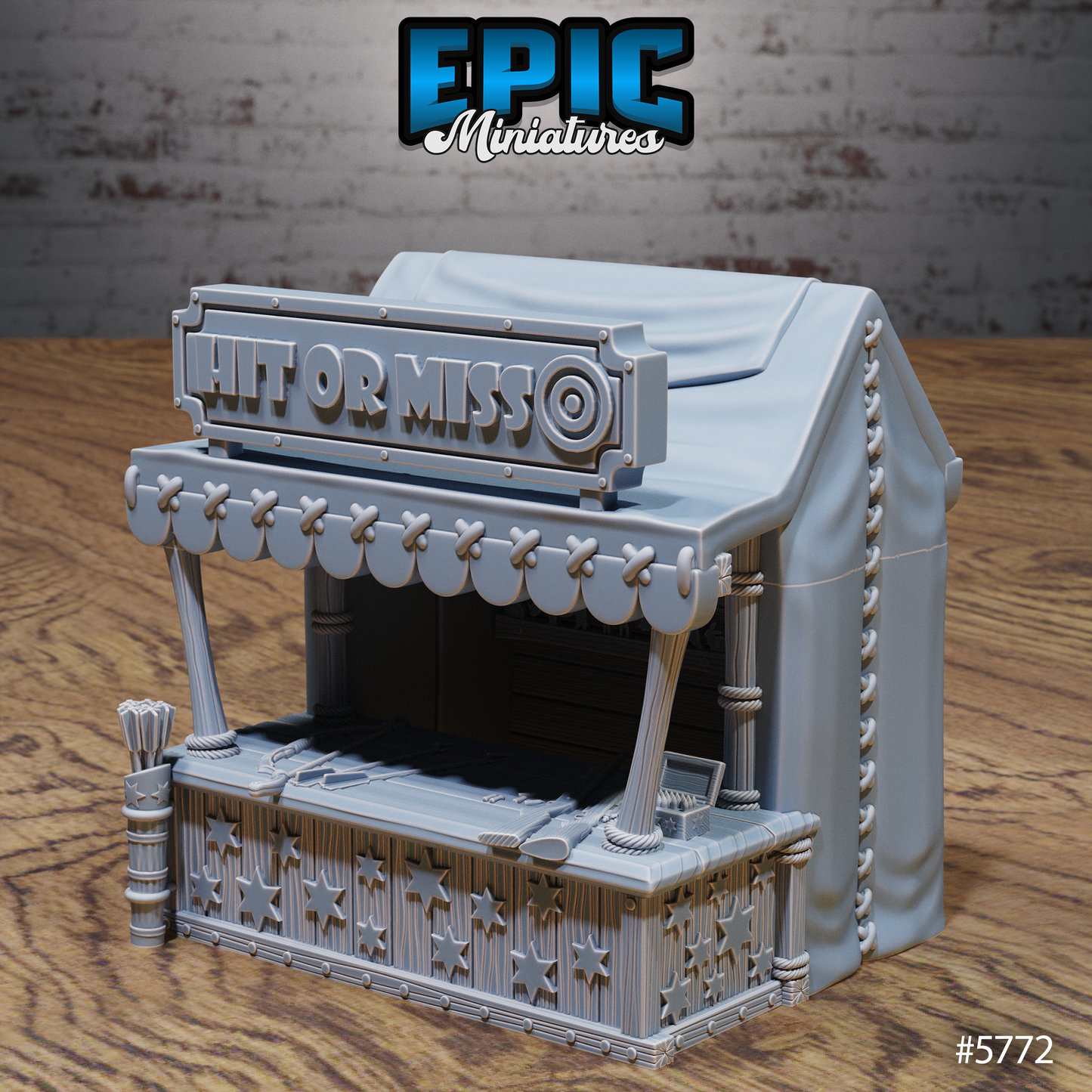 Carnival Attractions, Set 1 (6 Variants Available) - Epic Miniatures