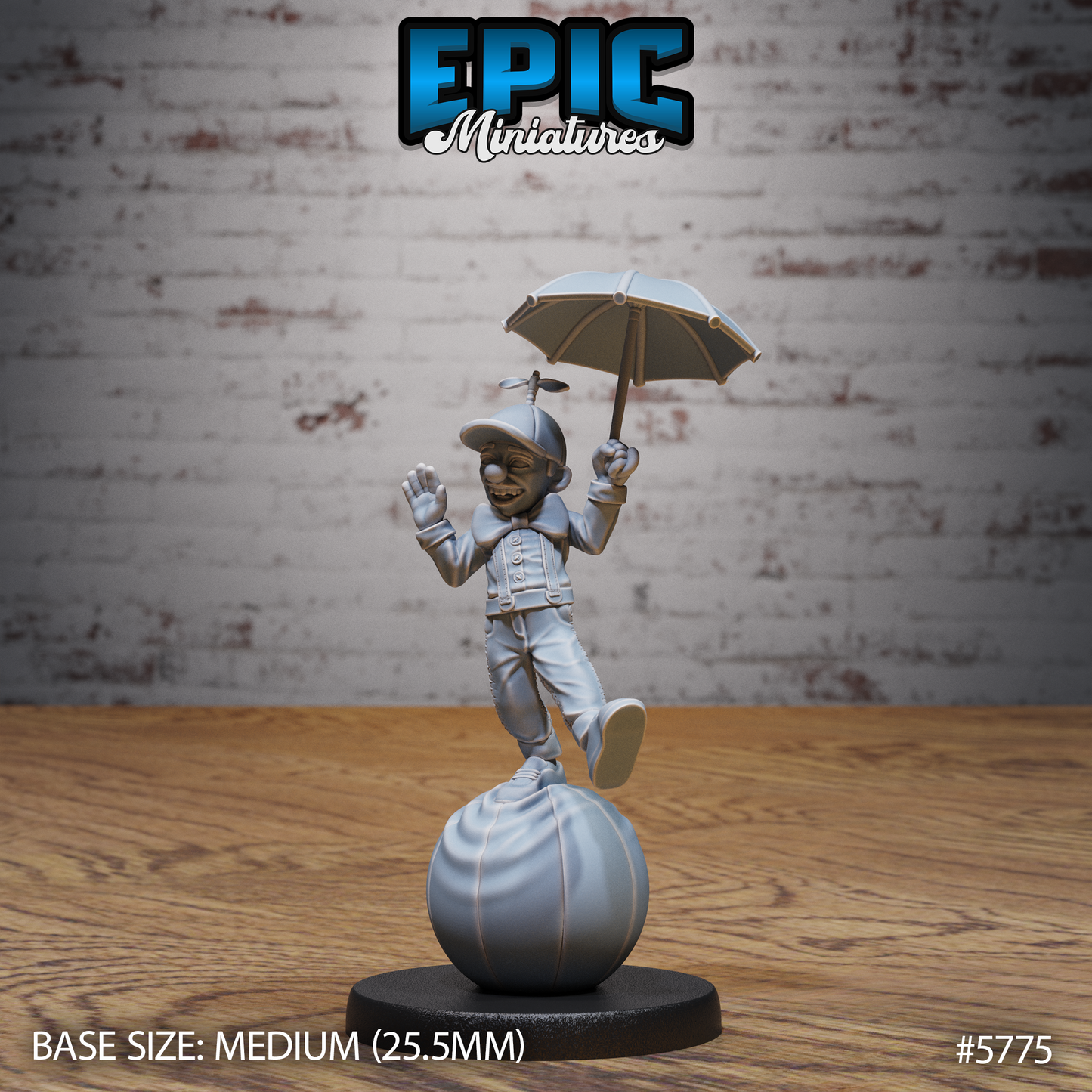 Grand Carnival Clown, Set 1 (3 Variants Available) - Epic Miniatures