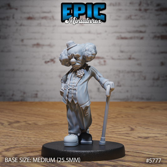 Grand Carnival Clown, Set 2 (3 Variants Available) - Epic Miniatures