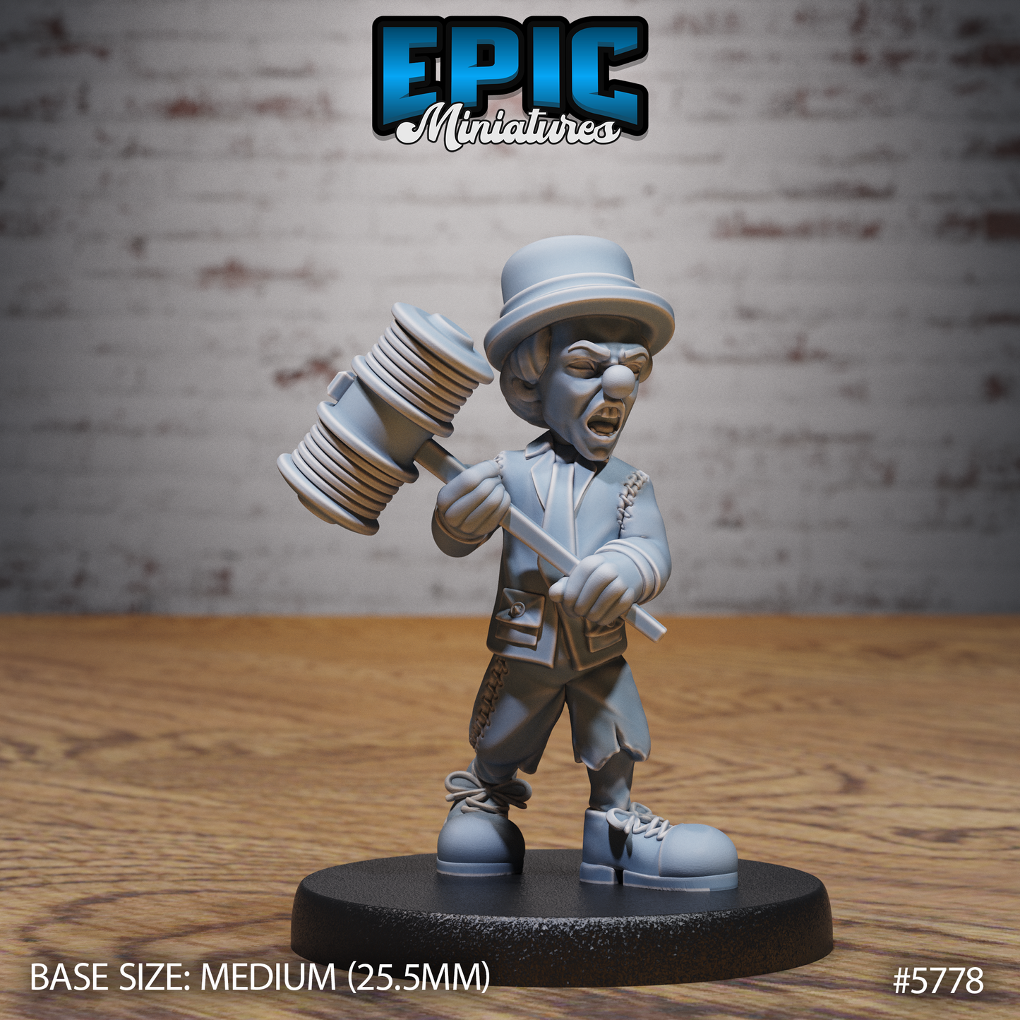 Grand Carnival Clown, Set 2 (3 Variants Available) - Epic Miniatures