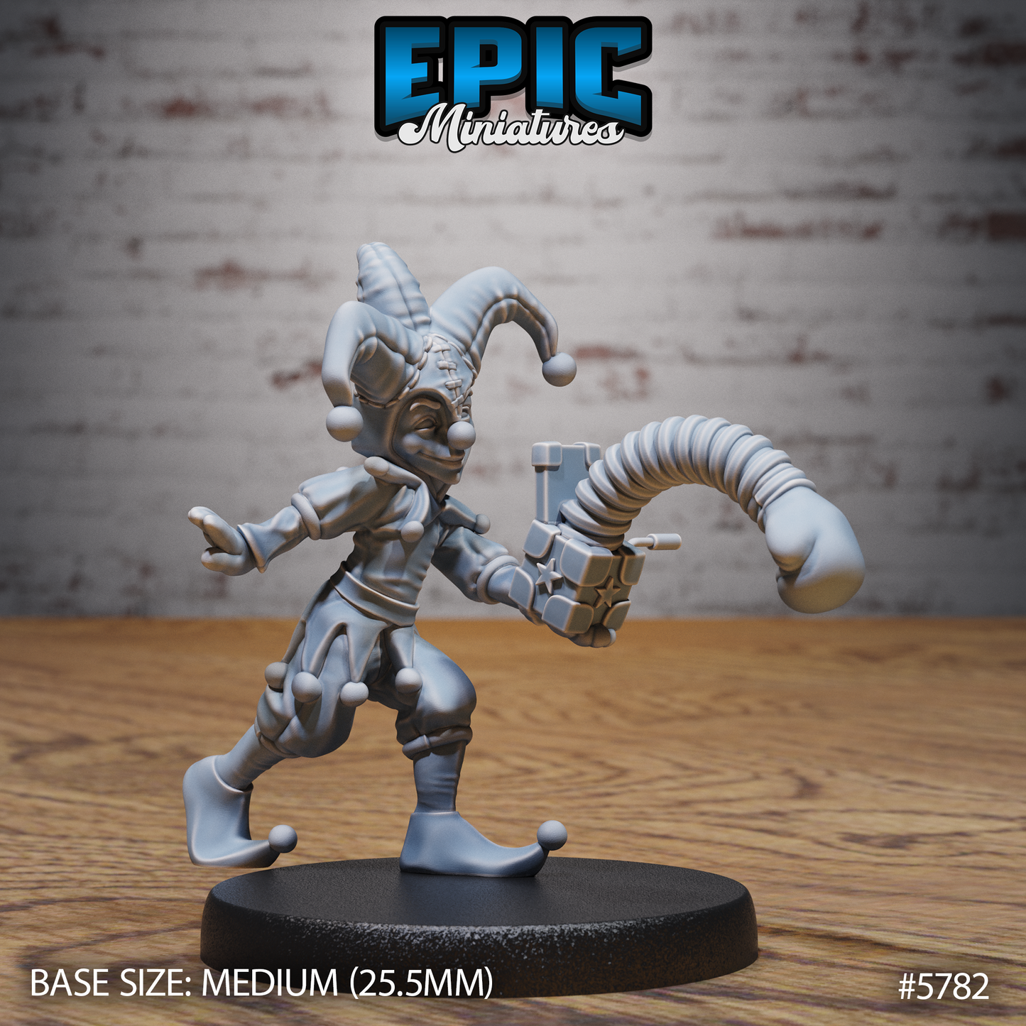 Grand Carnival Clown, Set 3 (4 Variants Available) - Epic Miniatures