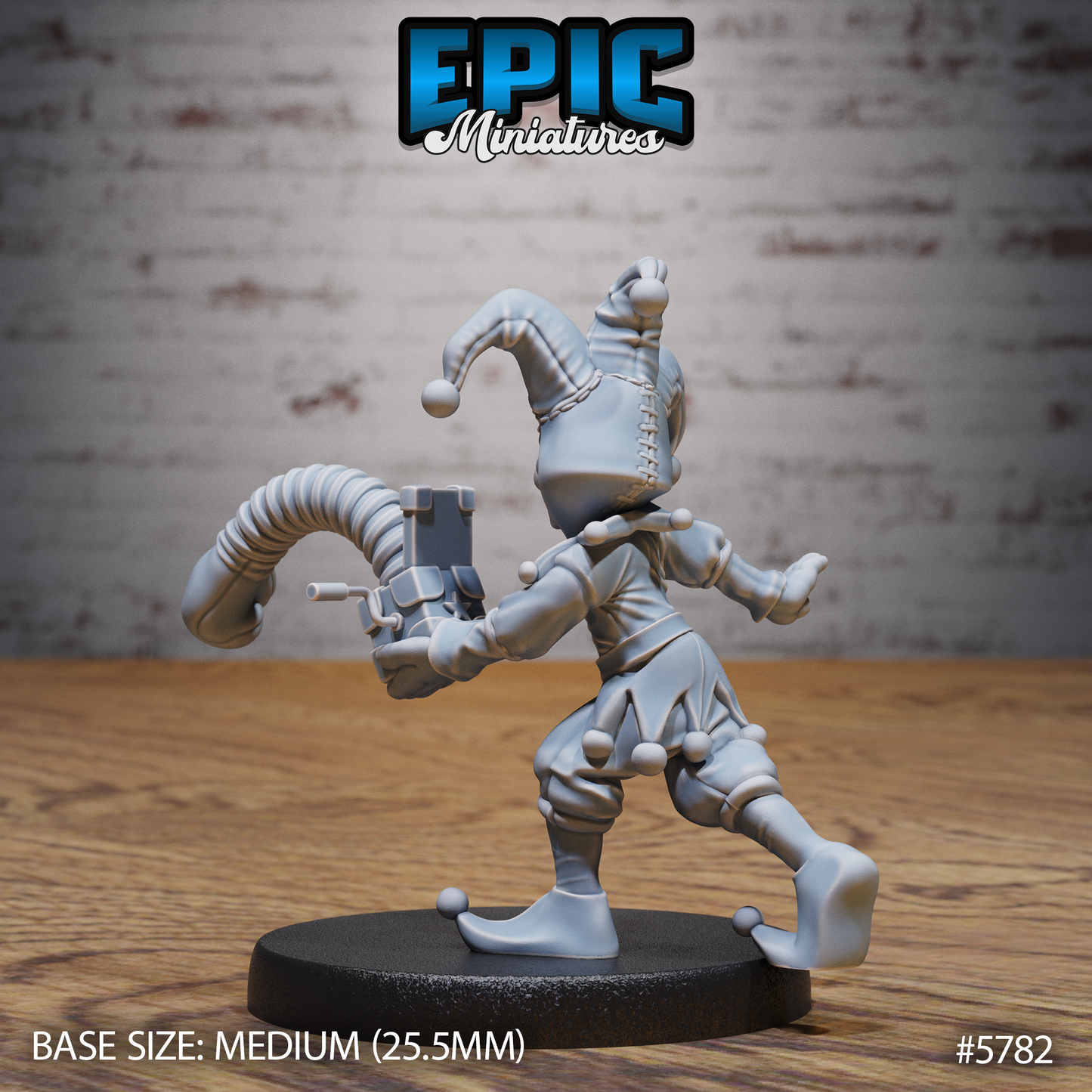 Grand Carnival Clown, Set 3 (4 Variants Available) - Epic Miniatures