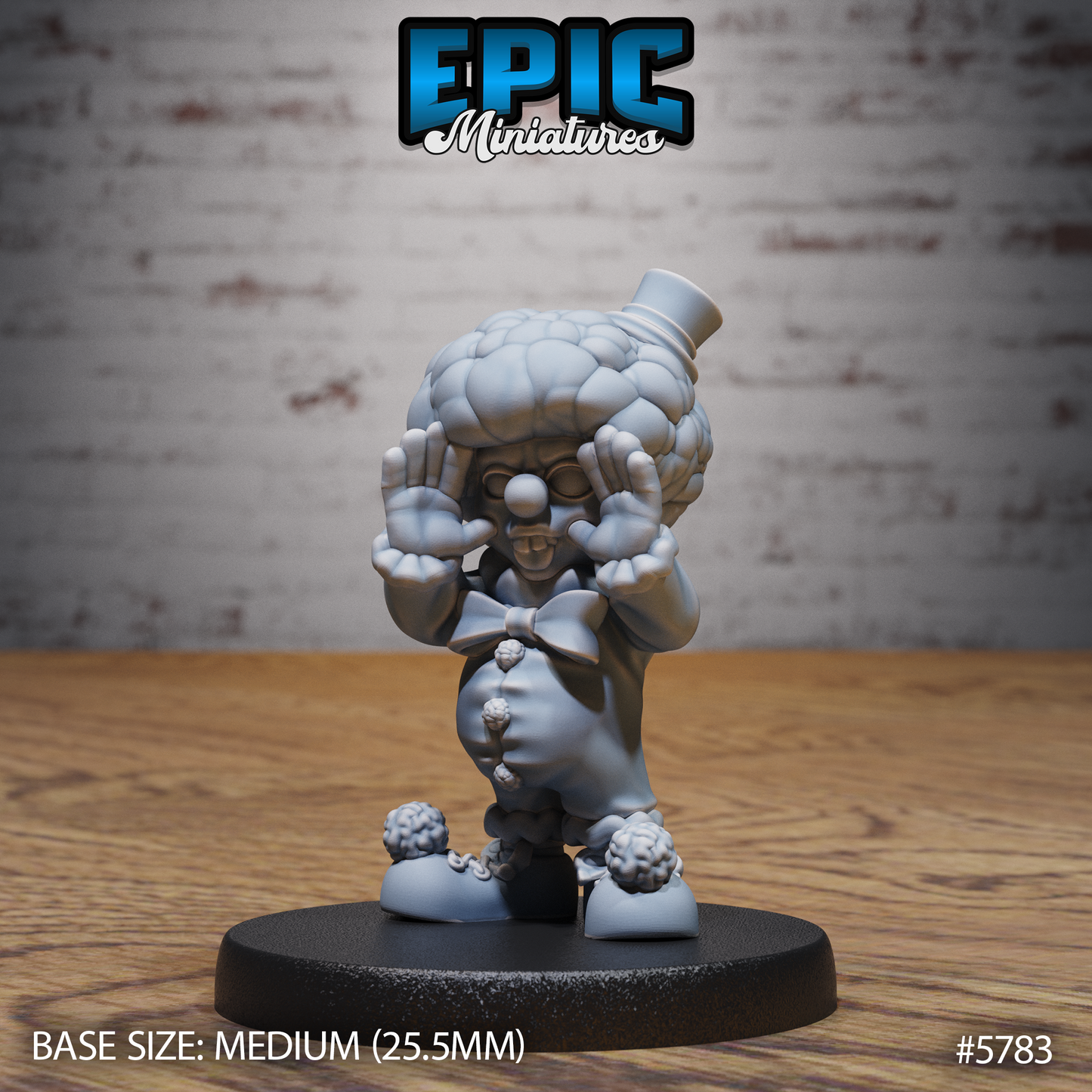 Grand Carnival Clown, Set 3 (4 Variants Available) - Epic Miniatures