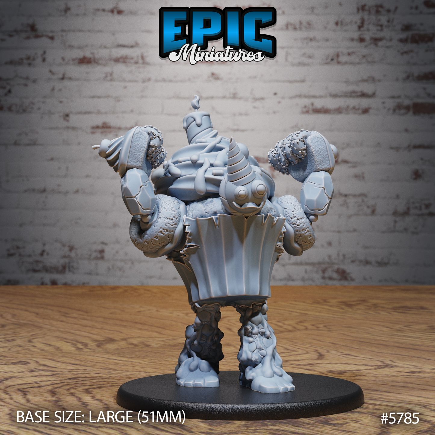 Mr Sweets, Candy Golem (3 Variants Available) - Epic Miniatures