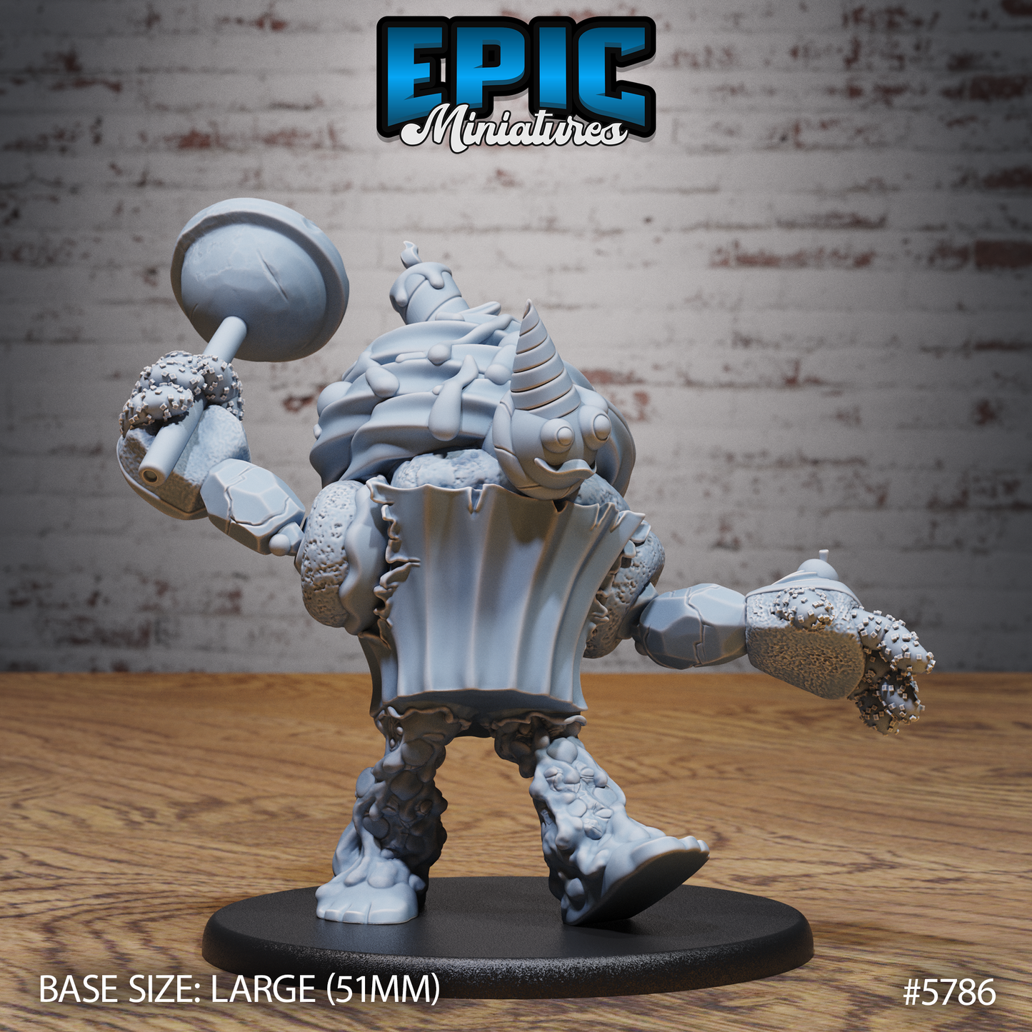 Mr Sweets, Candy Golem (3 Variants Available) - Epic Miniatures