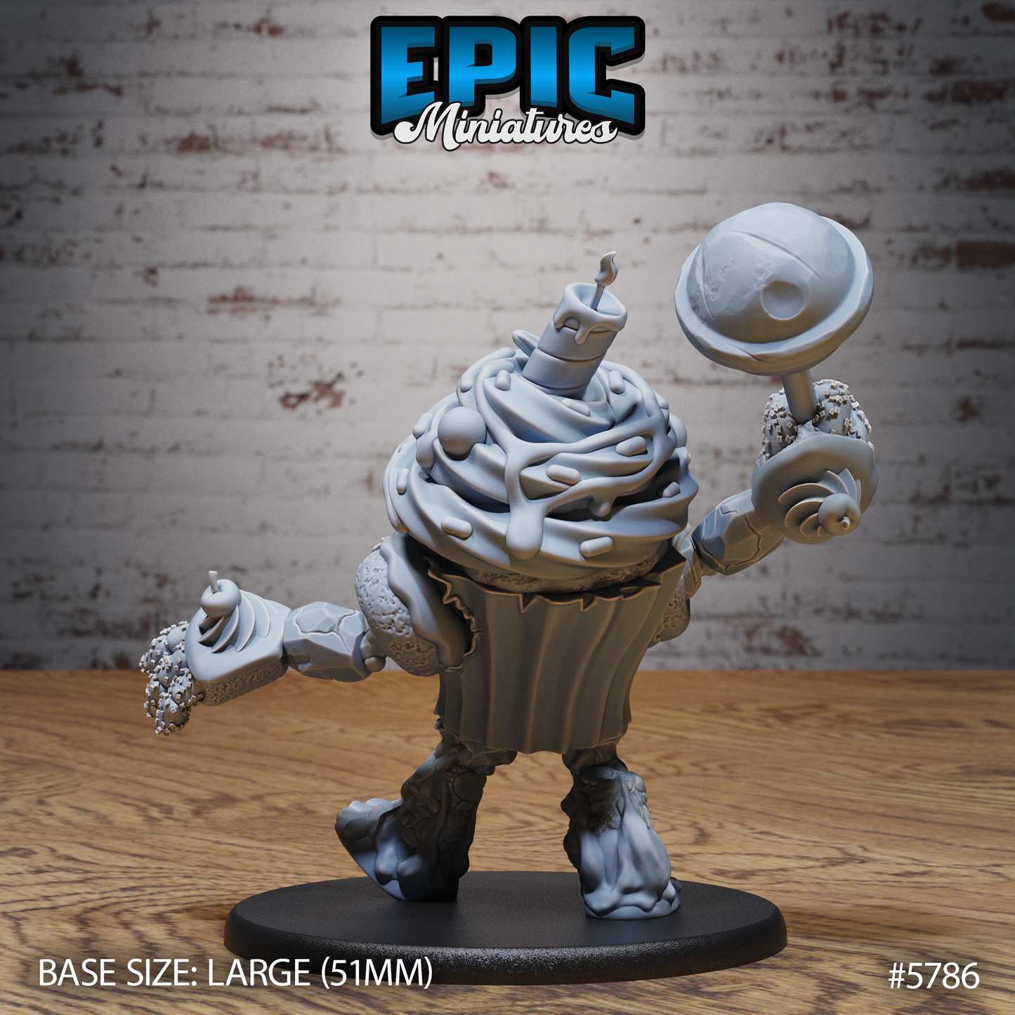 Mr Sweets, Candy Golem (3 Variants Available) - Epic Miniatures