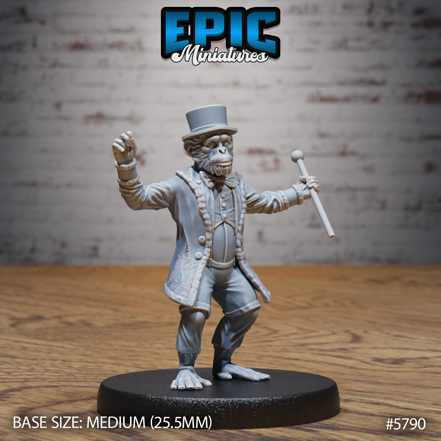 Monkey Director (3 Variants Available) - Epic Miniatures
