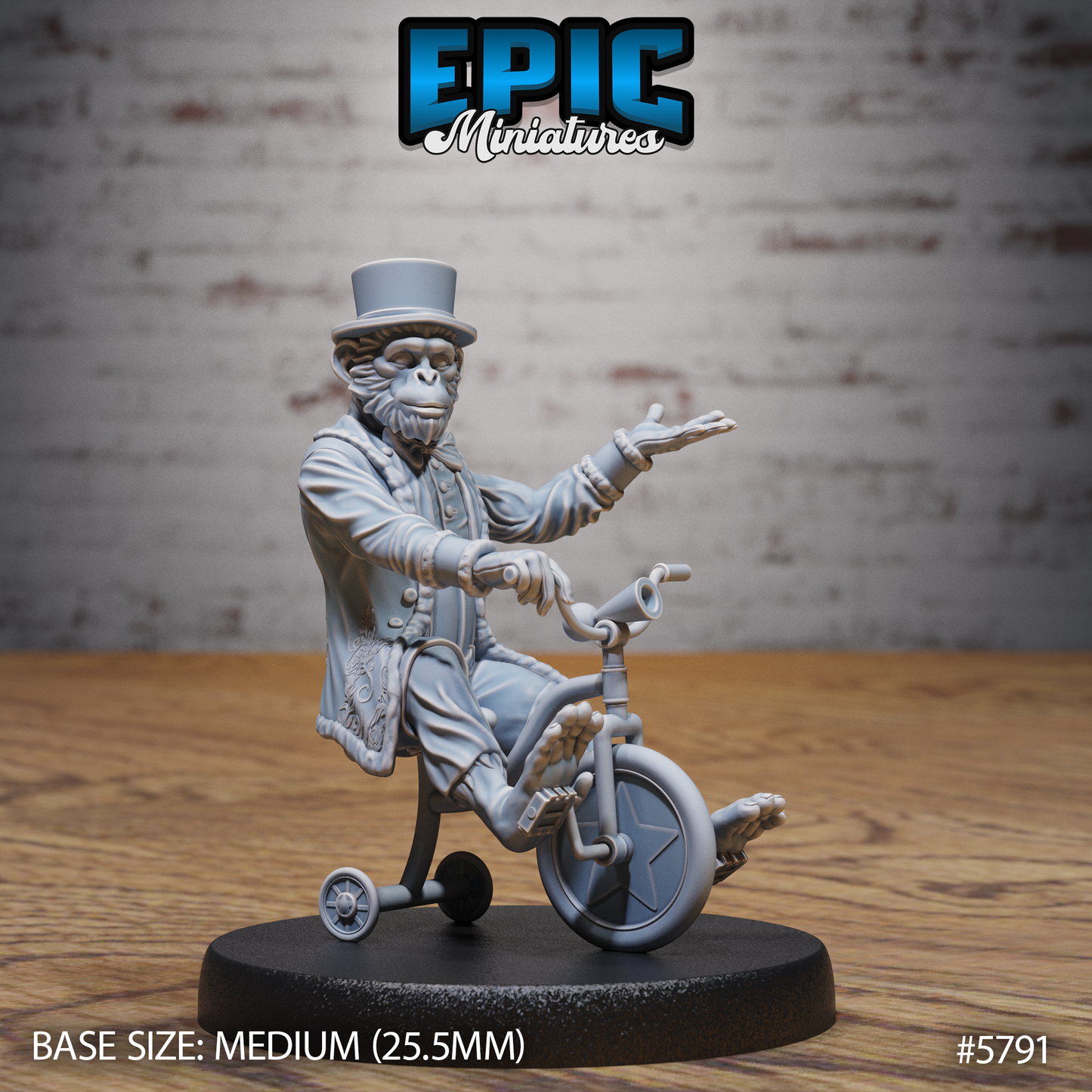 Monkey Director (3 Variants Available) - Epic Miniatures