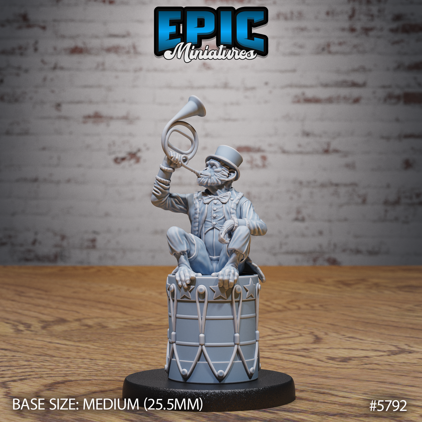 Monkey Director (3 Variants Available) - Epic Miniatures
