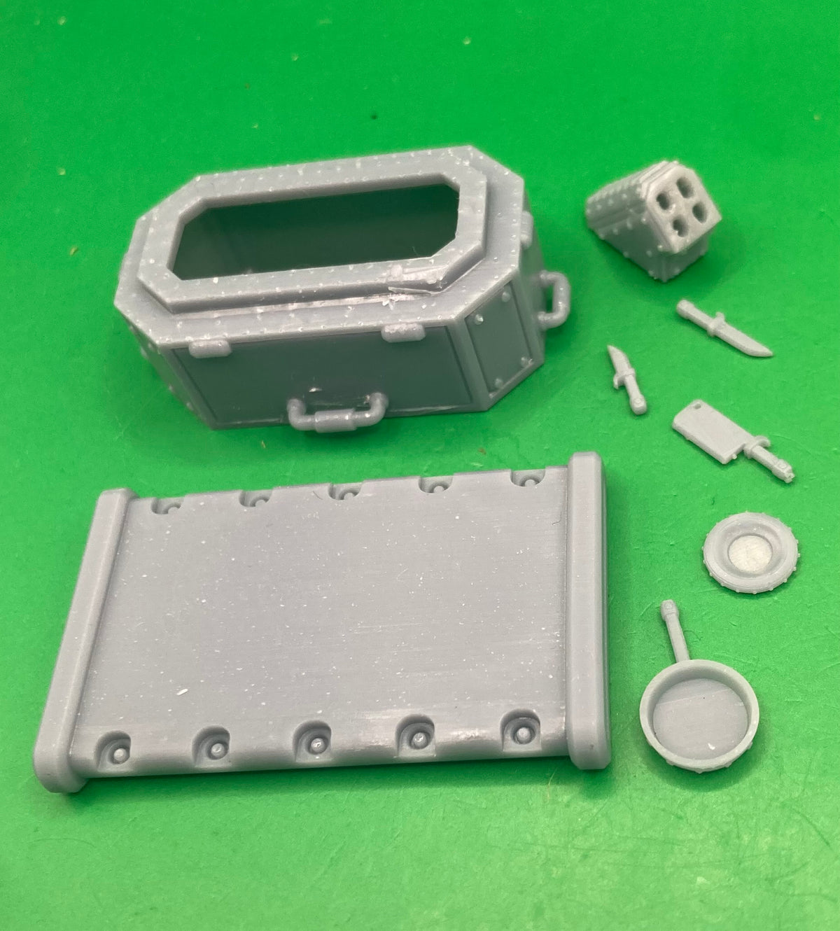 Outdoor Kitchen Terrain Kit - Print Minis