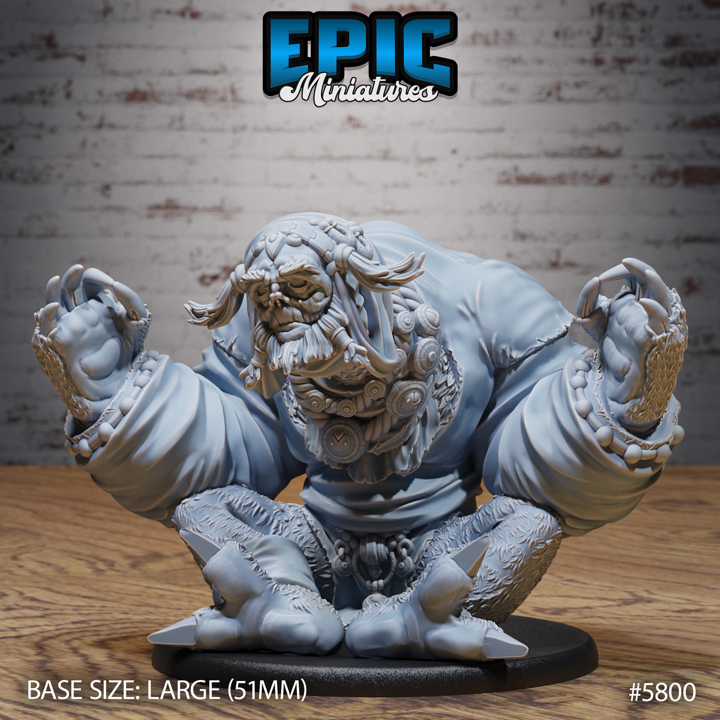 Giant Sloth Nomad (3 Variants Available) - Epic Miniatures