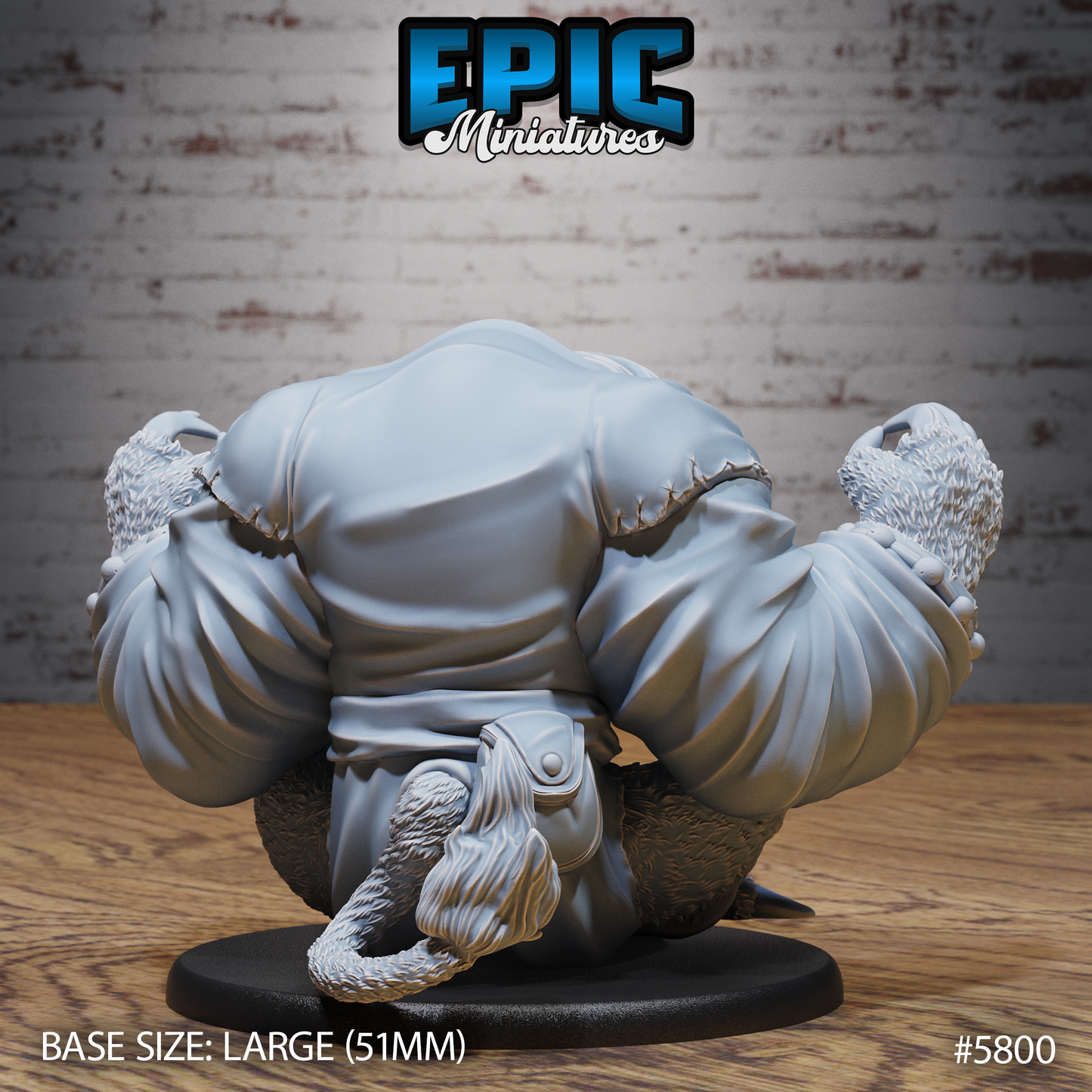 Giant Sloth Nomad (3 Variants Available) - Epic Miniatures