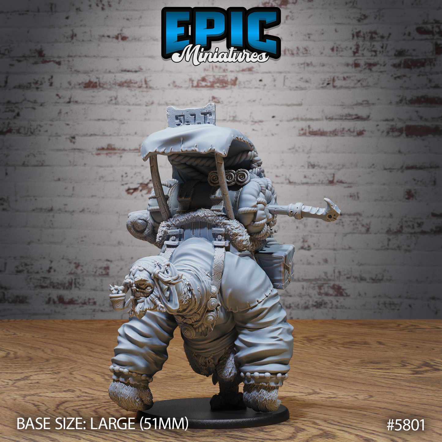 Giant Sloth Nomad - Backpack (3 Variants Available) - Epic Miniatures