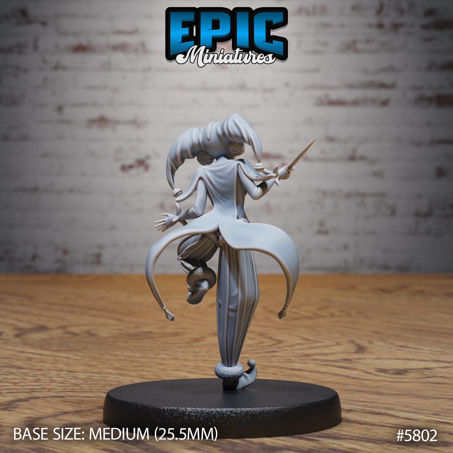 Jester Girl (3 Variants Available) - Epic Miniatures