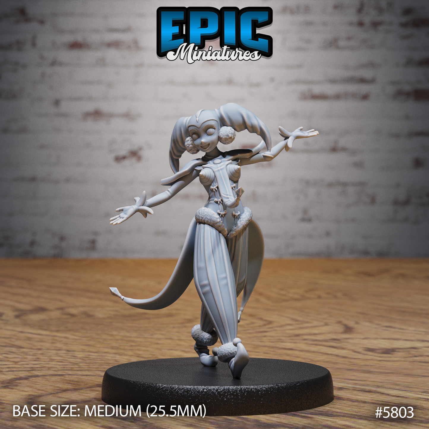 Jester Girl (3 Variants Available) - Epic Miniatures