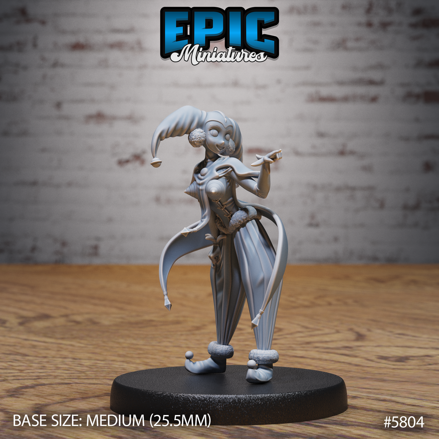 Jester Girl (3 Variants Available) - Epic Miniatures