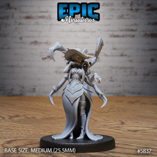 Spider Lady (3 Variants Available) - Epic Miniatures