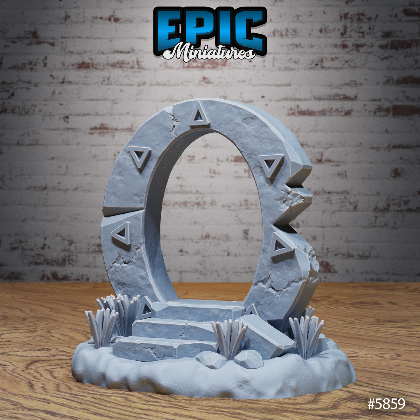 Untamed Jungle, Terrain Scatter Set - Ruins (5 Variants Available) - Epic Miniatures