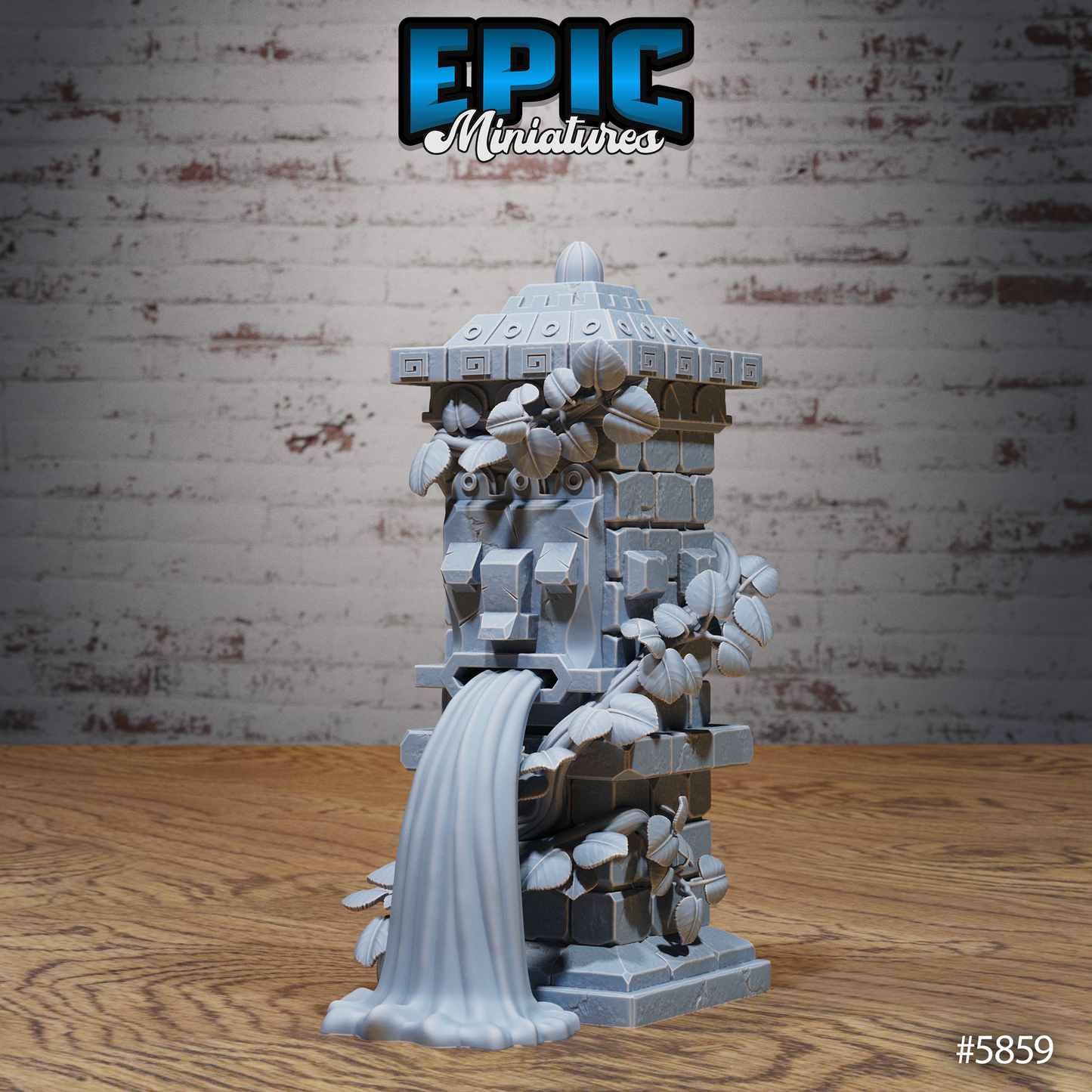 Untamed Jungle, Terrain Scatter Set - Traps, Altars and Chests (8 Variants Available) - Epic Miniatures