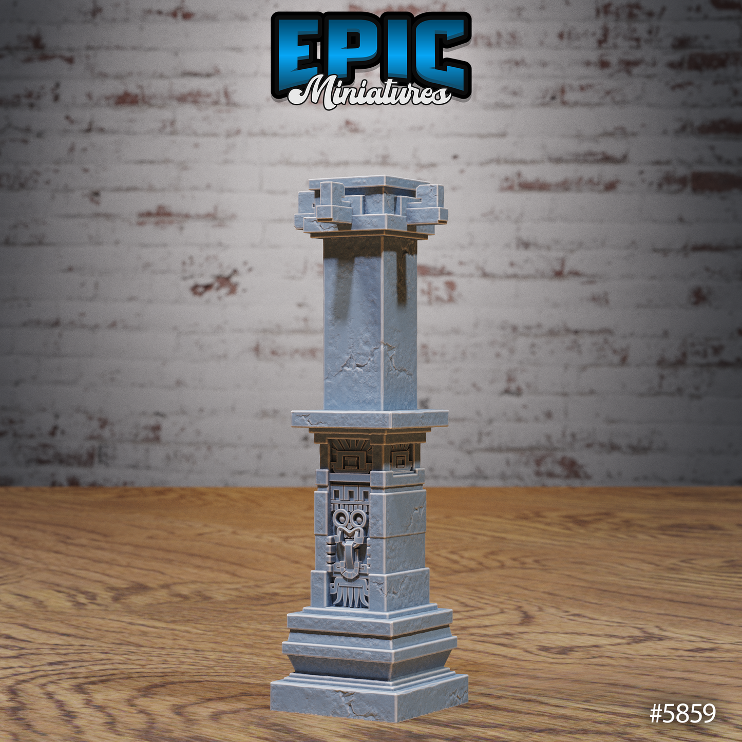 Untamed Jungle, Terrain Scatter Set - Walls (8 Variants Available) - Epic Miniatures