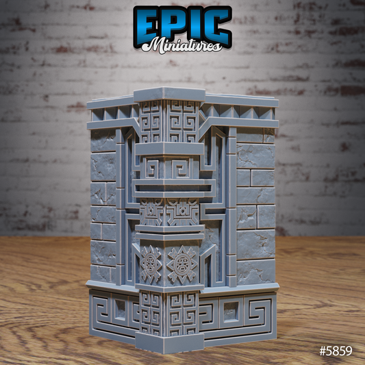 Untamed Jungle, Terrain Scatter Set - Walls (8 Variants Available) - Epic Miniatures