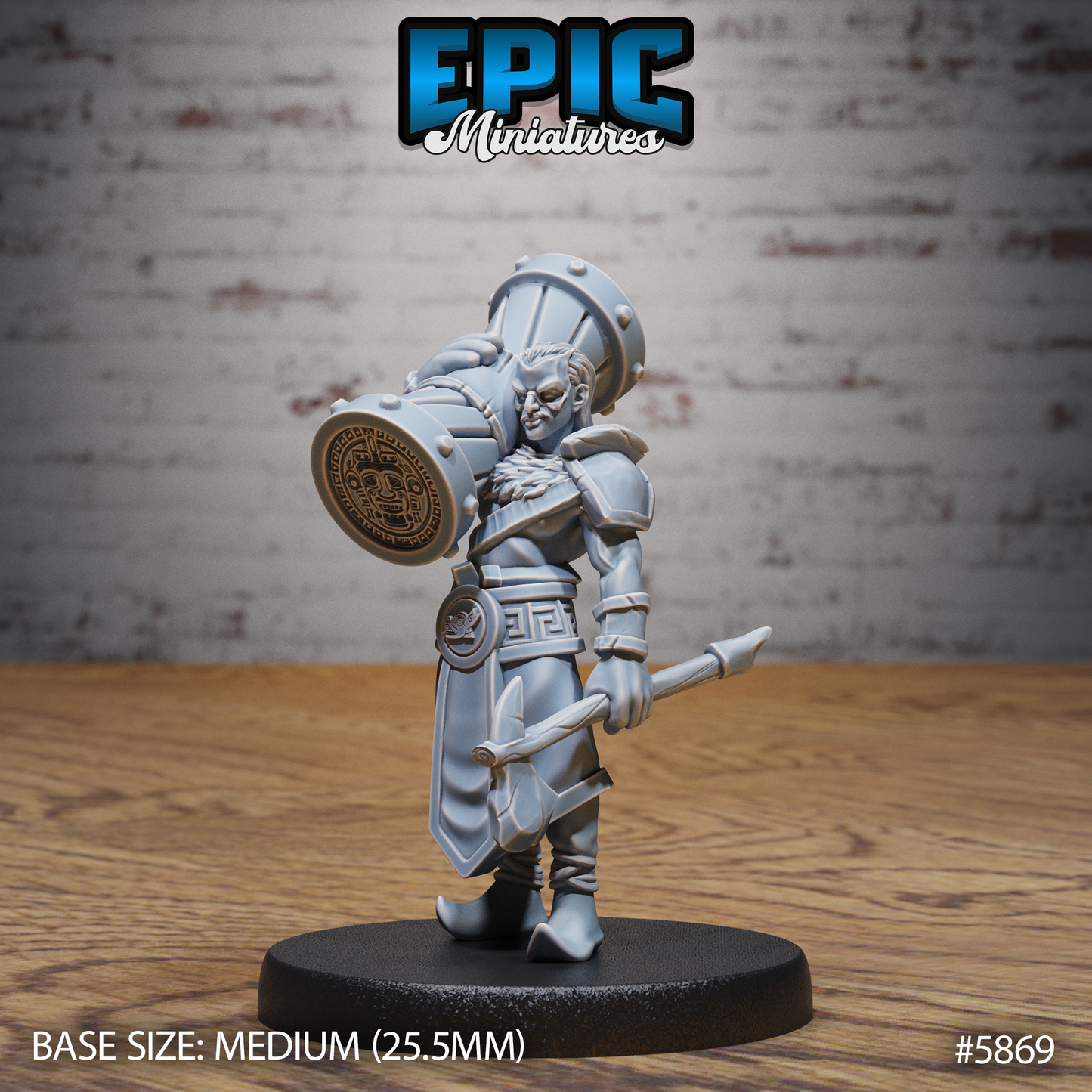 Aztec Tribe, Set 2 (3 Variants Available) - Epic Miniatures