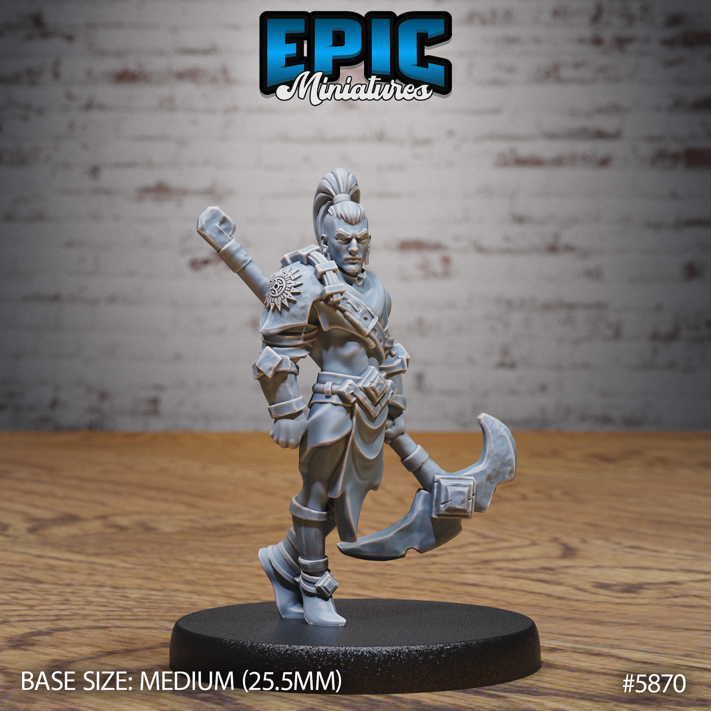 Aztec Tribe, Set 3 (4 Variants Available) - Epic Miniatures
