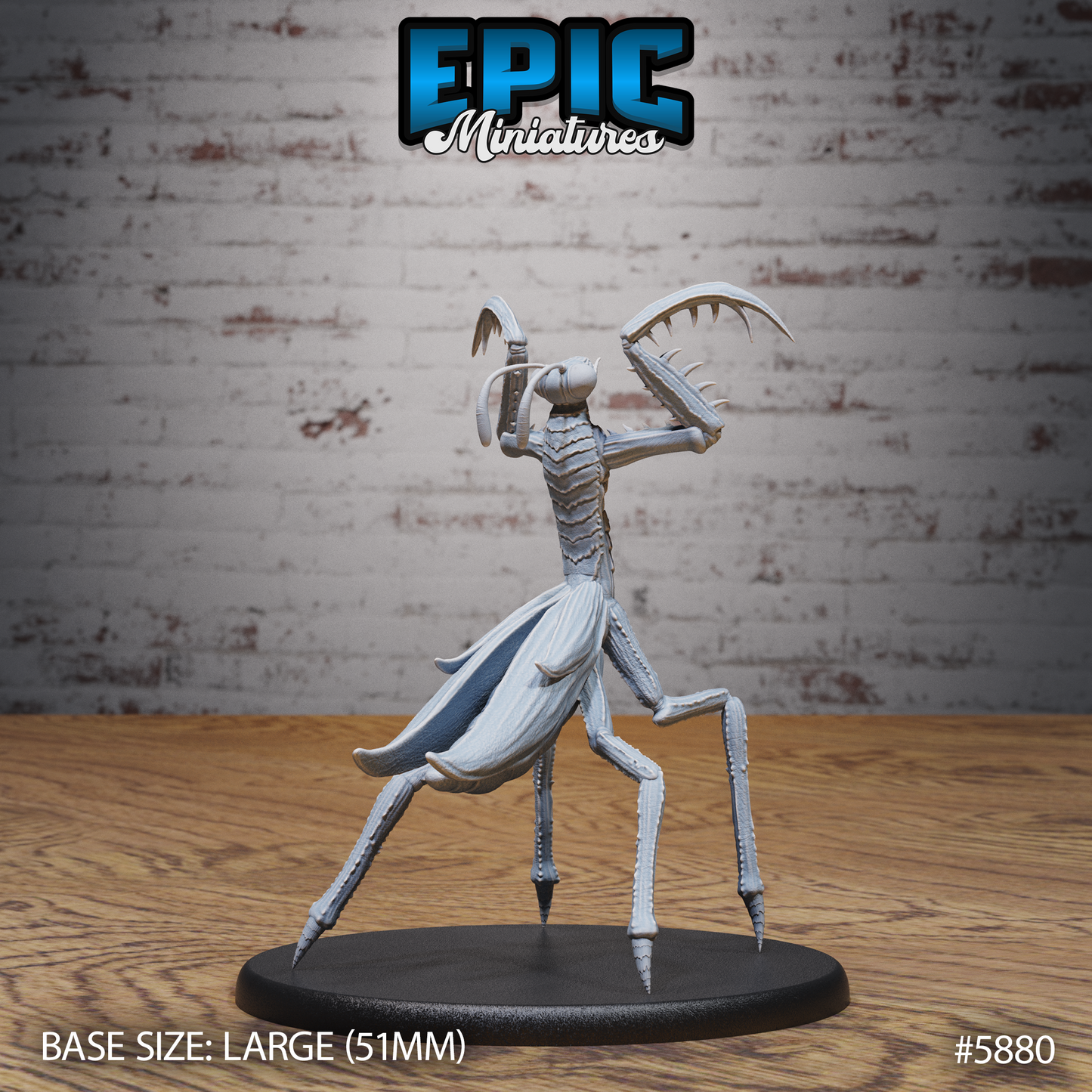 Giant Mantis (3 Variants Available) - Epic Miniatures
