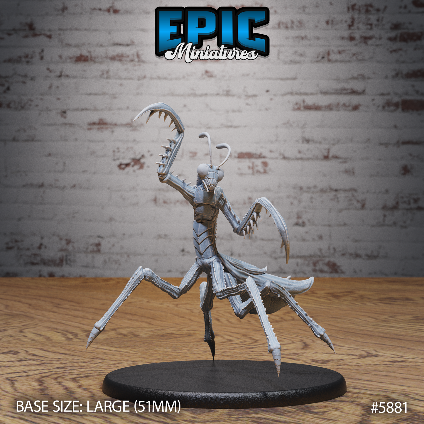 Giant Mantis (3 Variants Available) - Epic Miniatures