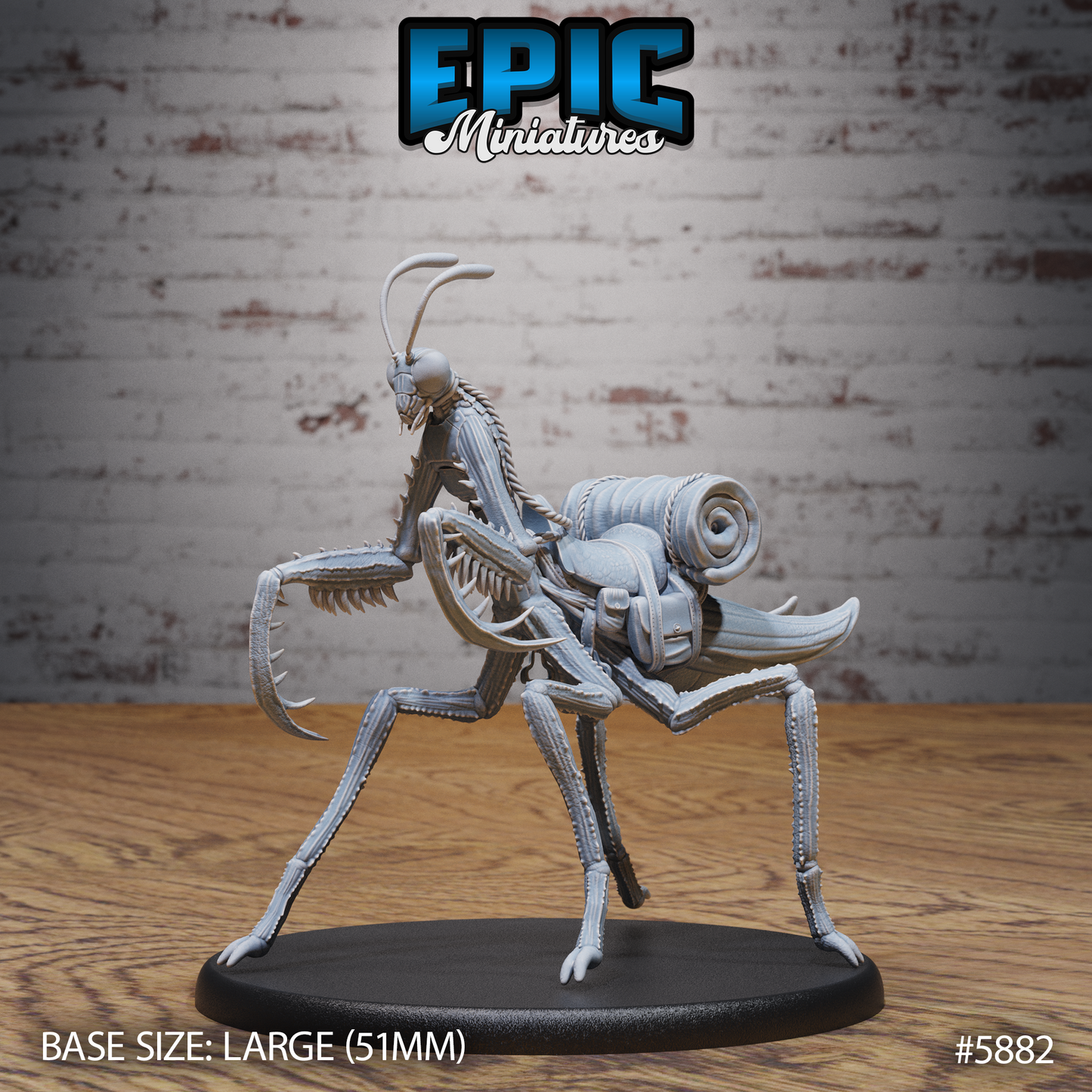 Giant Mantis (3 Variants Available) - Epic Miniatures