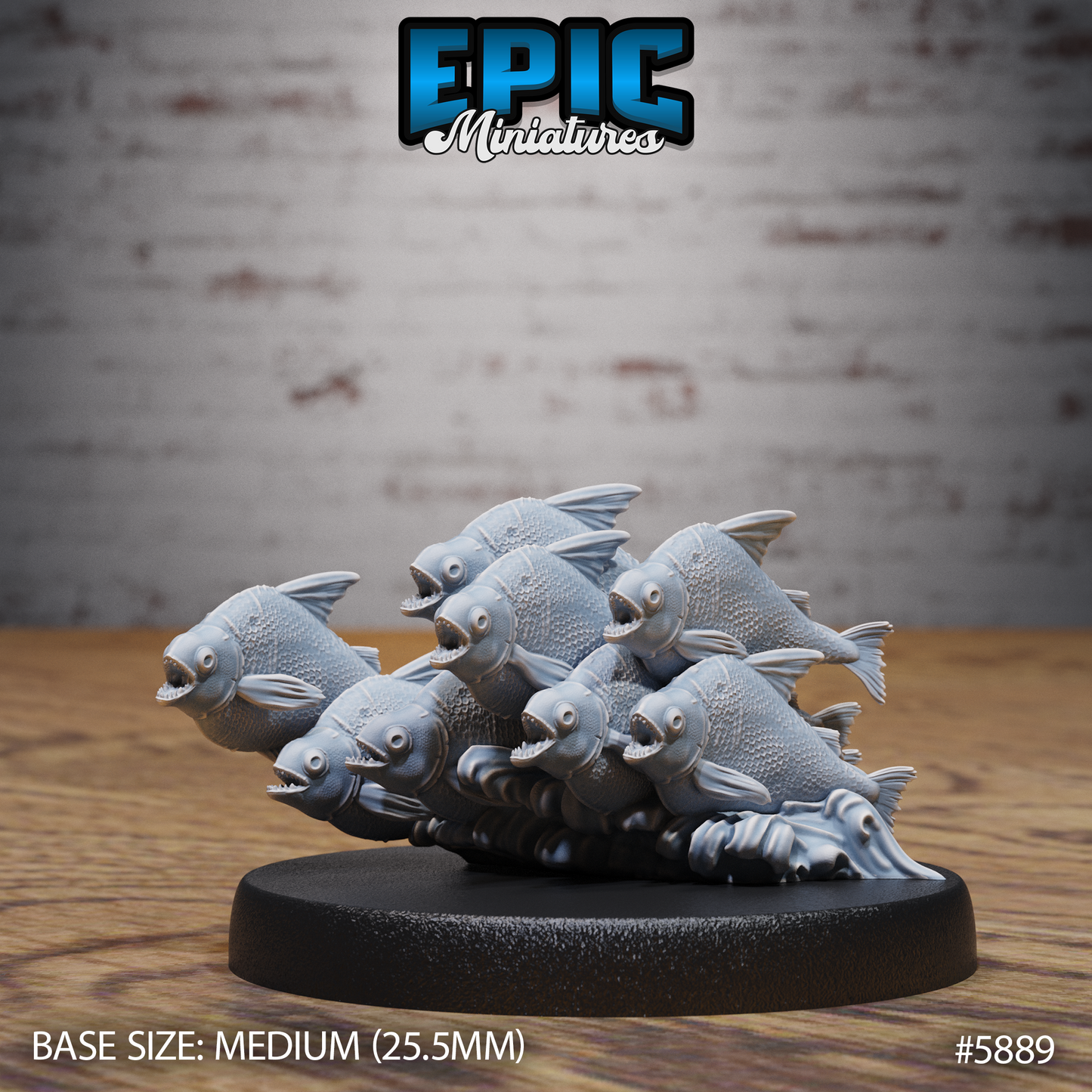 Piranha Swarm (2 Variants Available) - Epic Miniatures