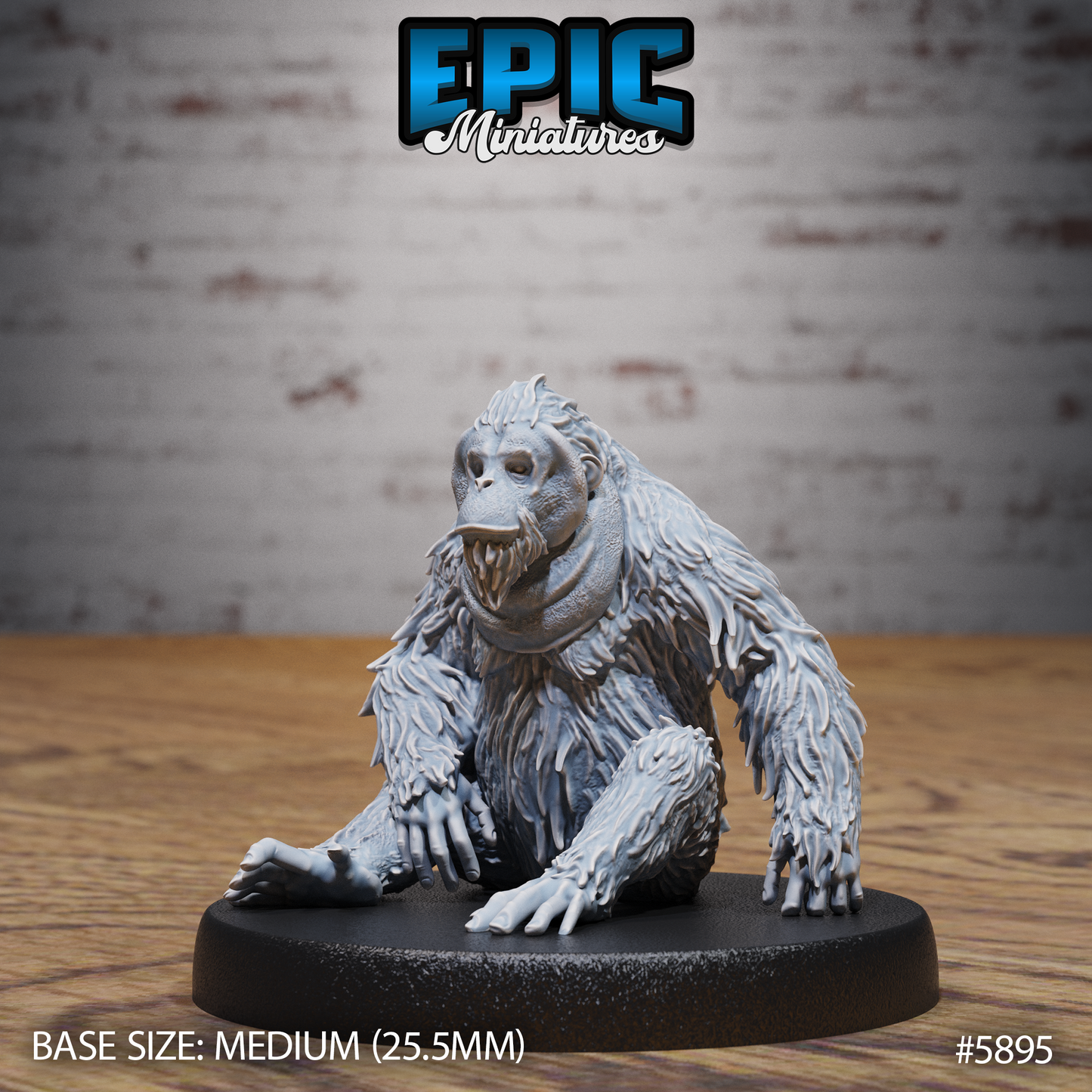 Orangutan (2 Variants Available) - Epic Miniatures