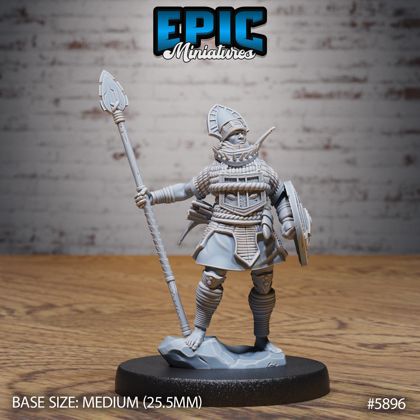 Jungle Warrior (3 Variants Available) - Epic Miniatures