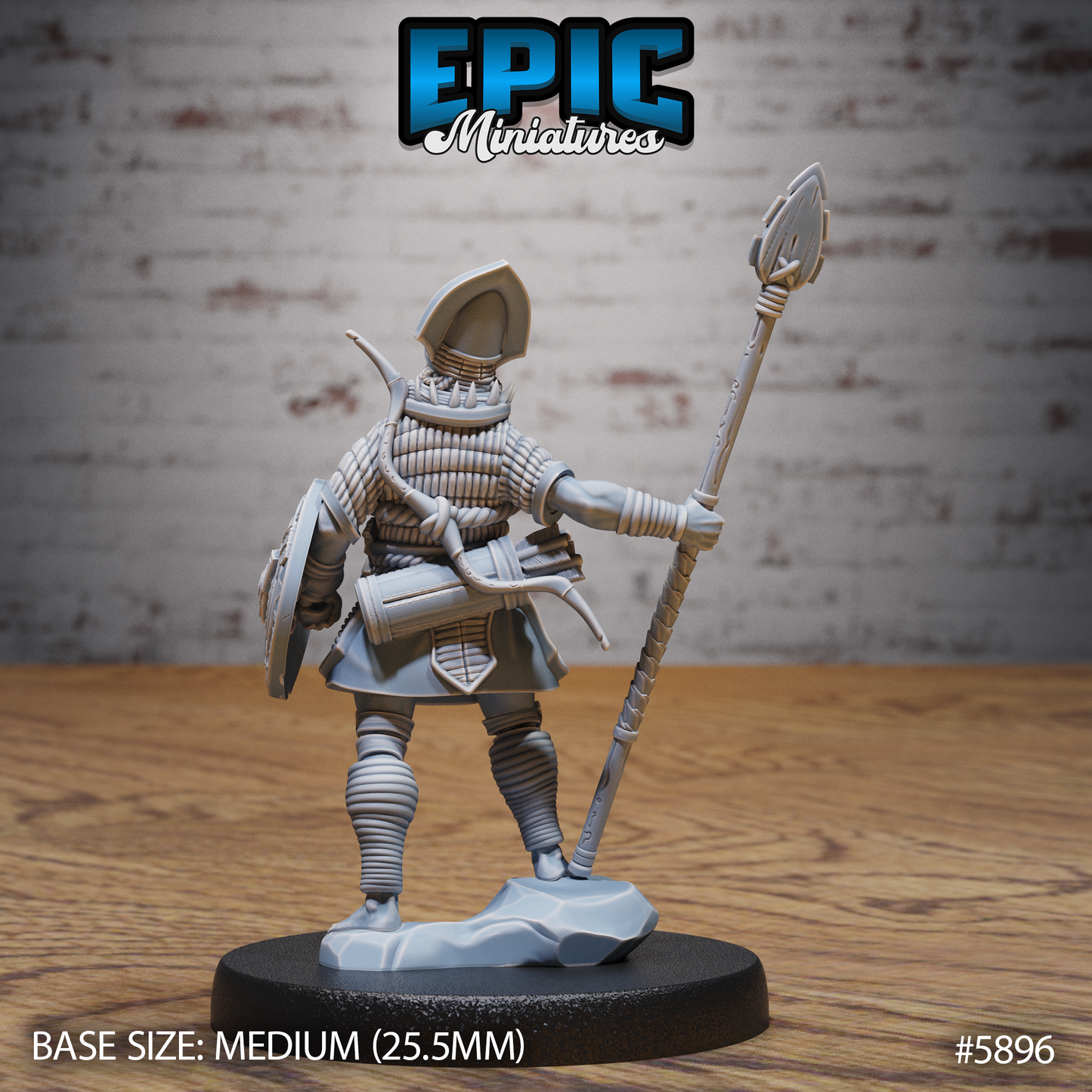 Jungle Warrior (3 Variants Available) - Epic Miniatures