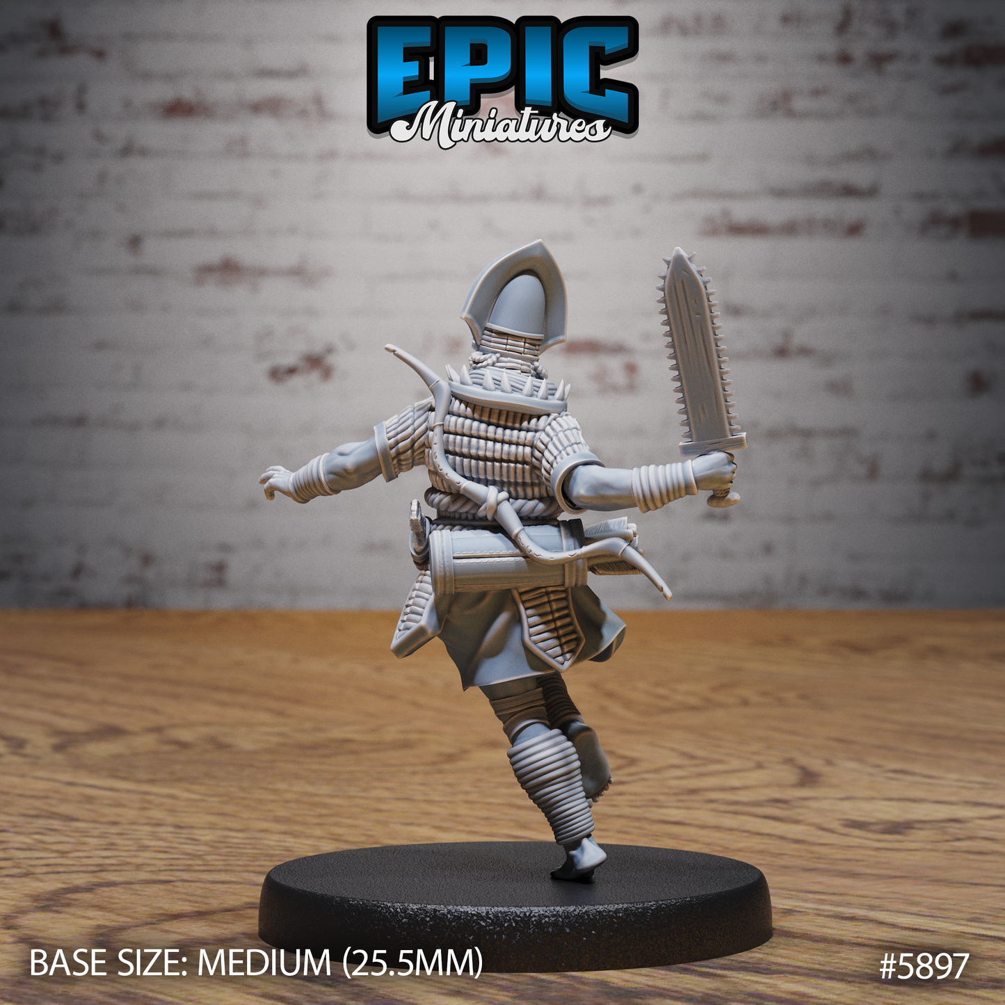 Jungle Warrior (3 Variants Available) - Epic Miniatures