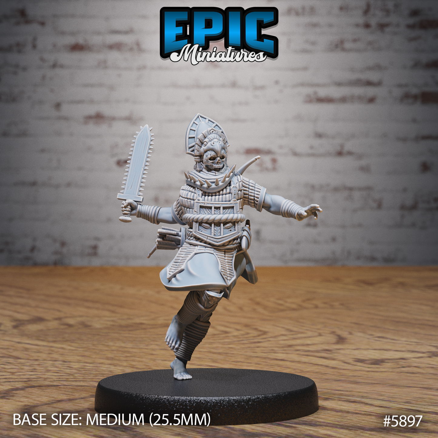 Jungle Warrior - Skull Masks (3 Variants Available) - Epic Miniatures