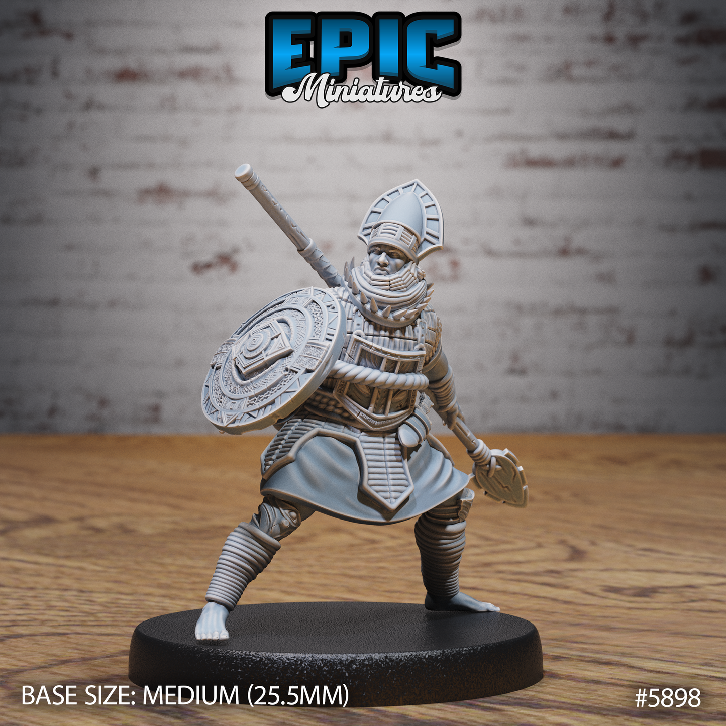 Jungle Warrior (3 Variants Available) - Epic Miniatures