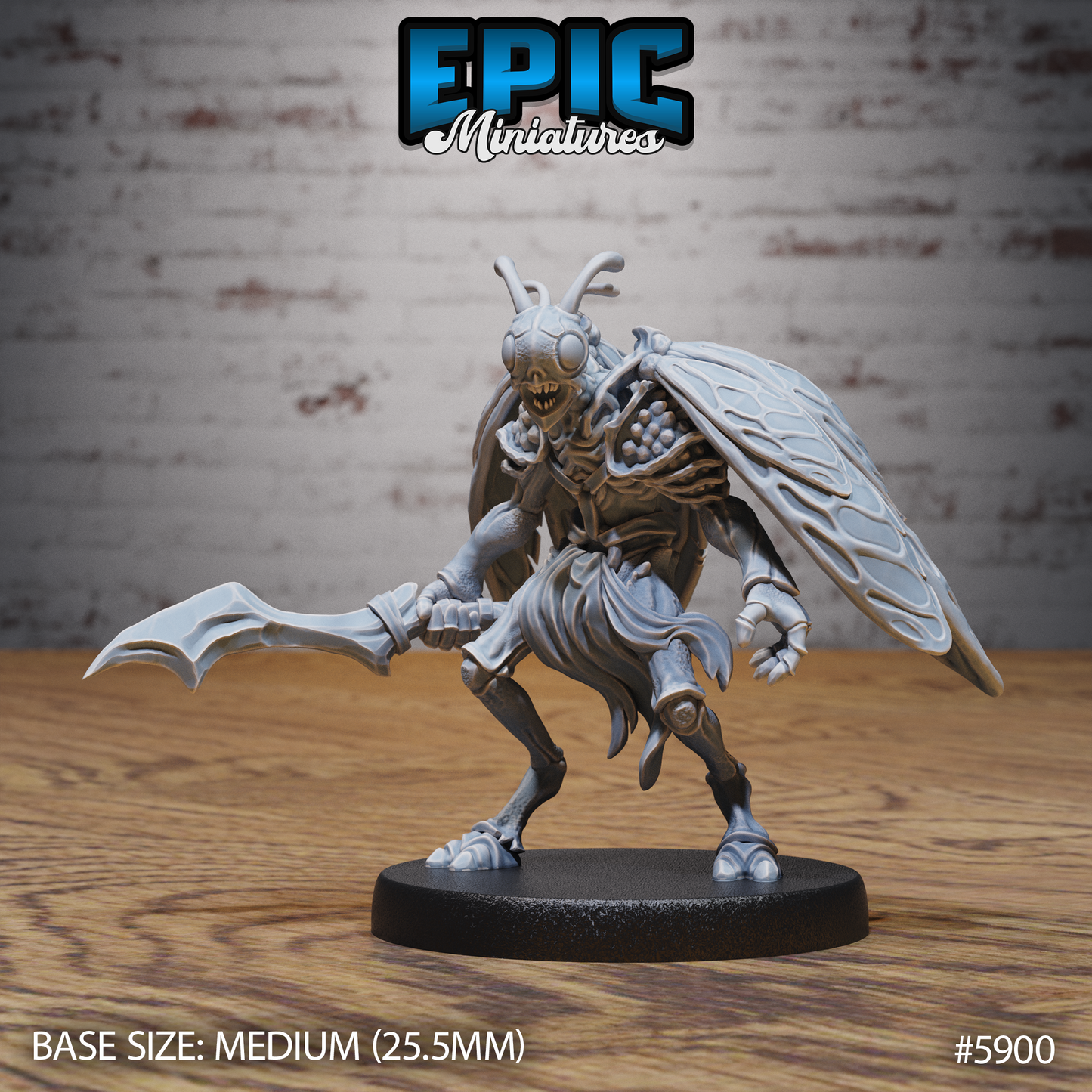 Insect Folk Warriors, Set 2 (3 Variants Available) - Epic Miniatures