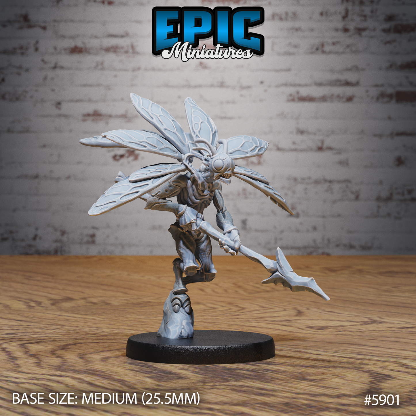 Insect Folk Warriors, Set 2 (3 Variants Available) - Epic Miniatures