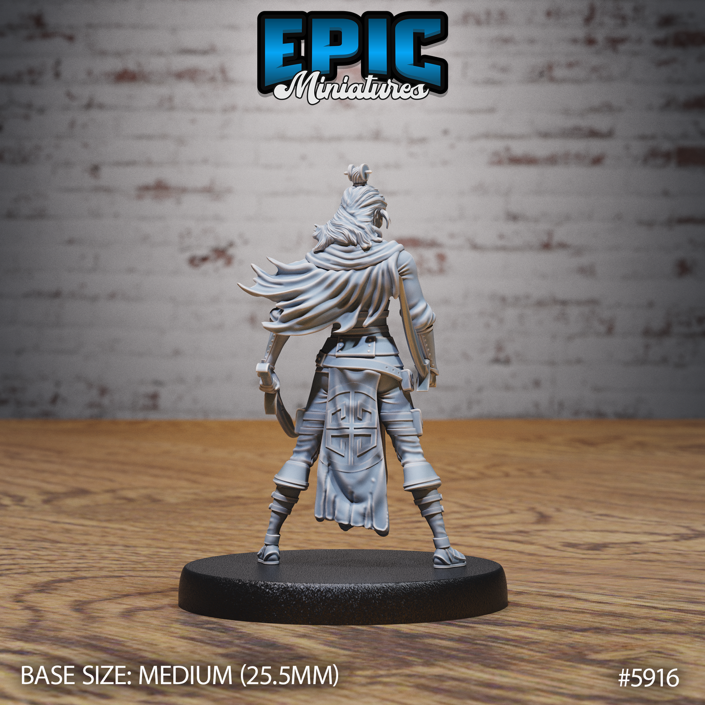 Masked Kunoichi (3 Variants Available) - Epic Miniatures