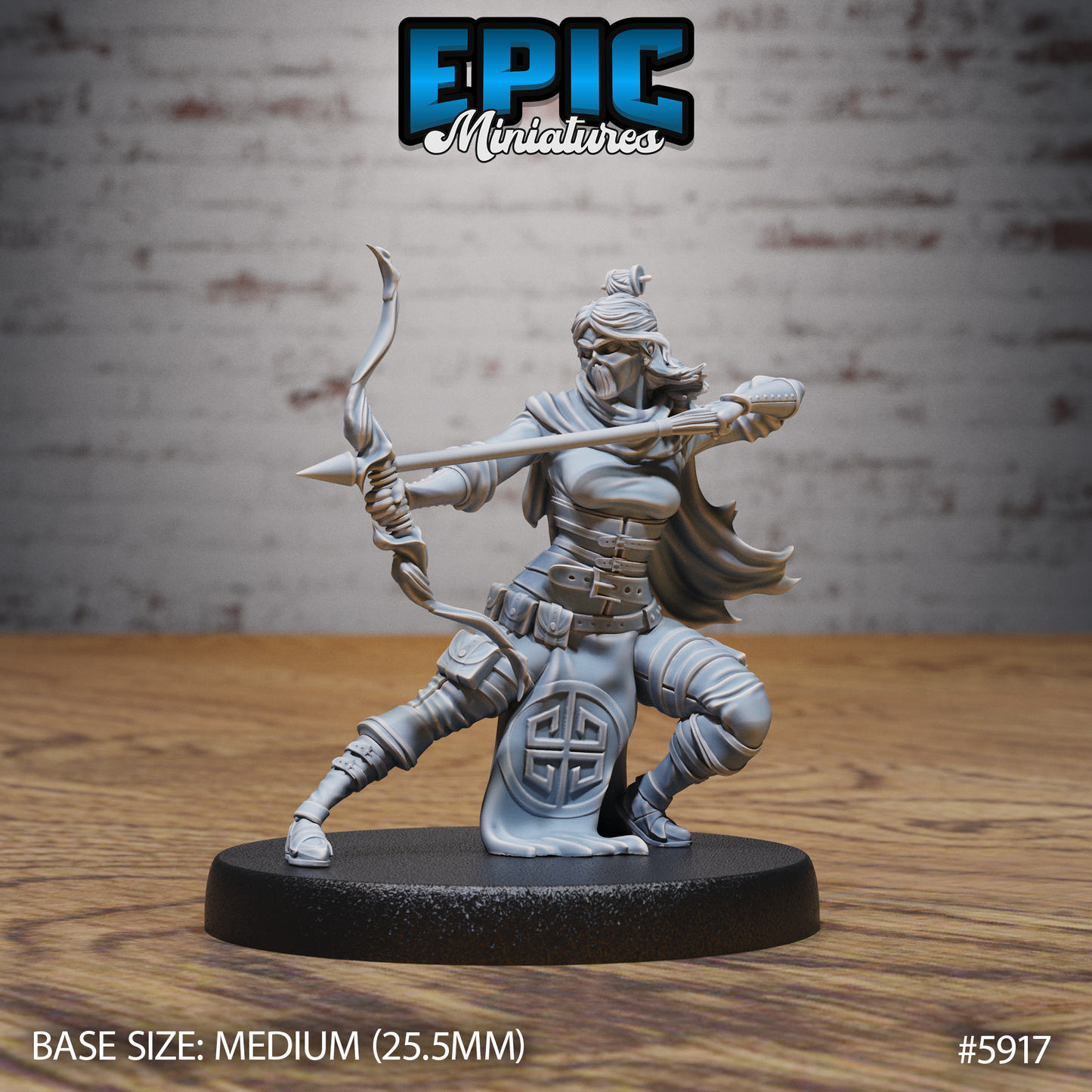 Masked Kunoichi (3 Variants Available) - Epic Miniatures