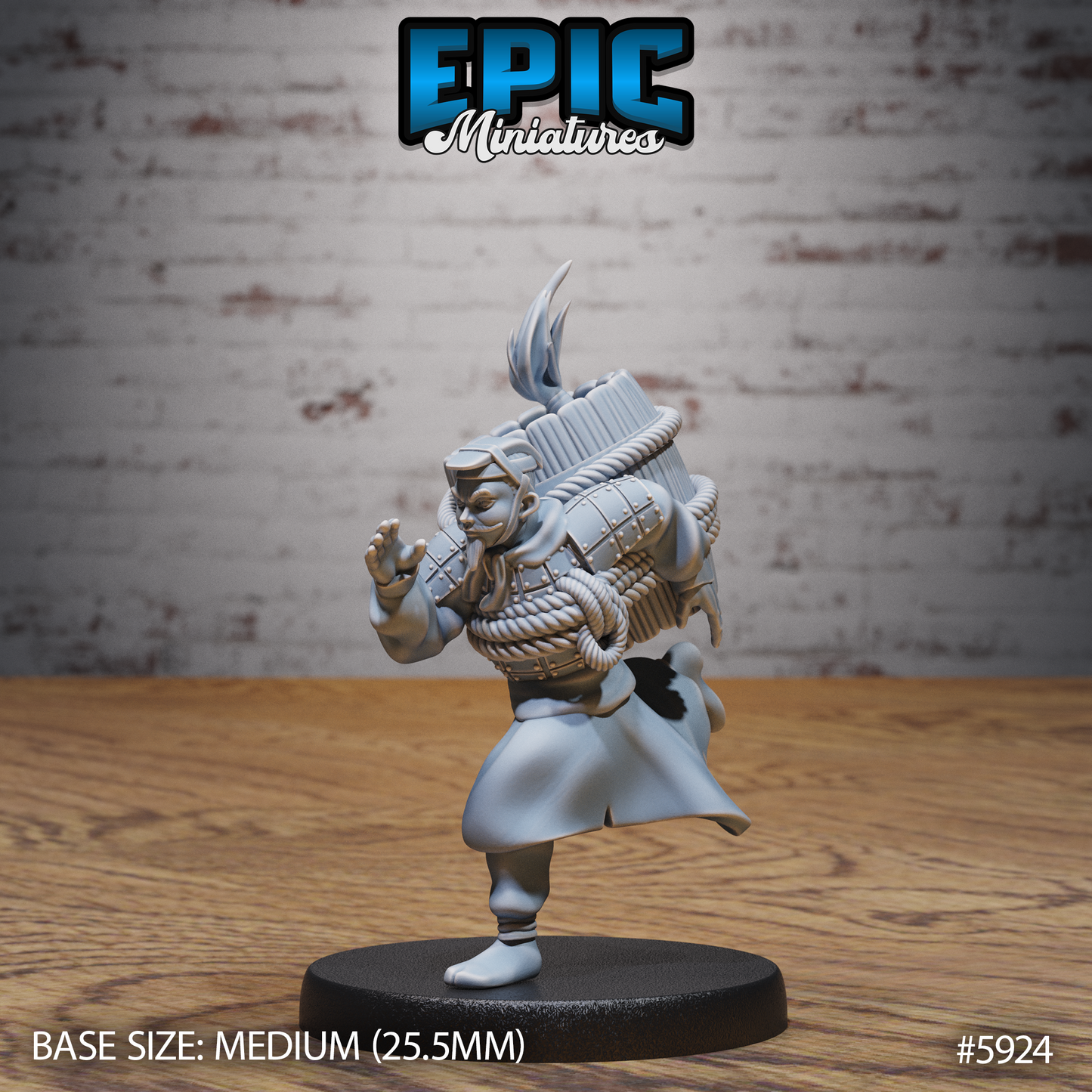Kamikaze Warrior (3 Variants Available) - Epic Miniatures