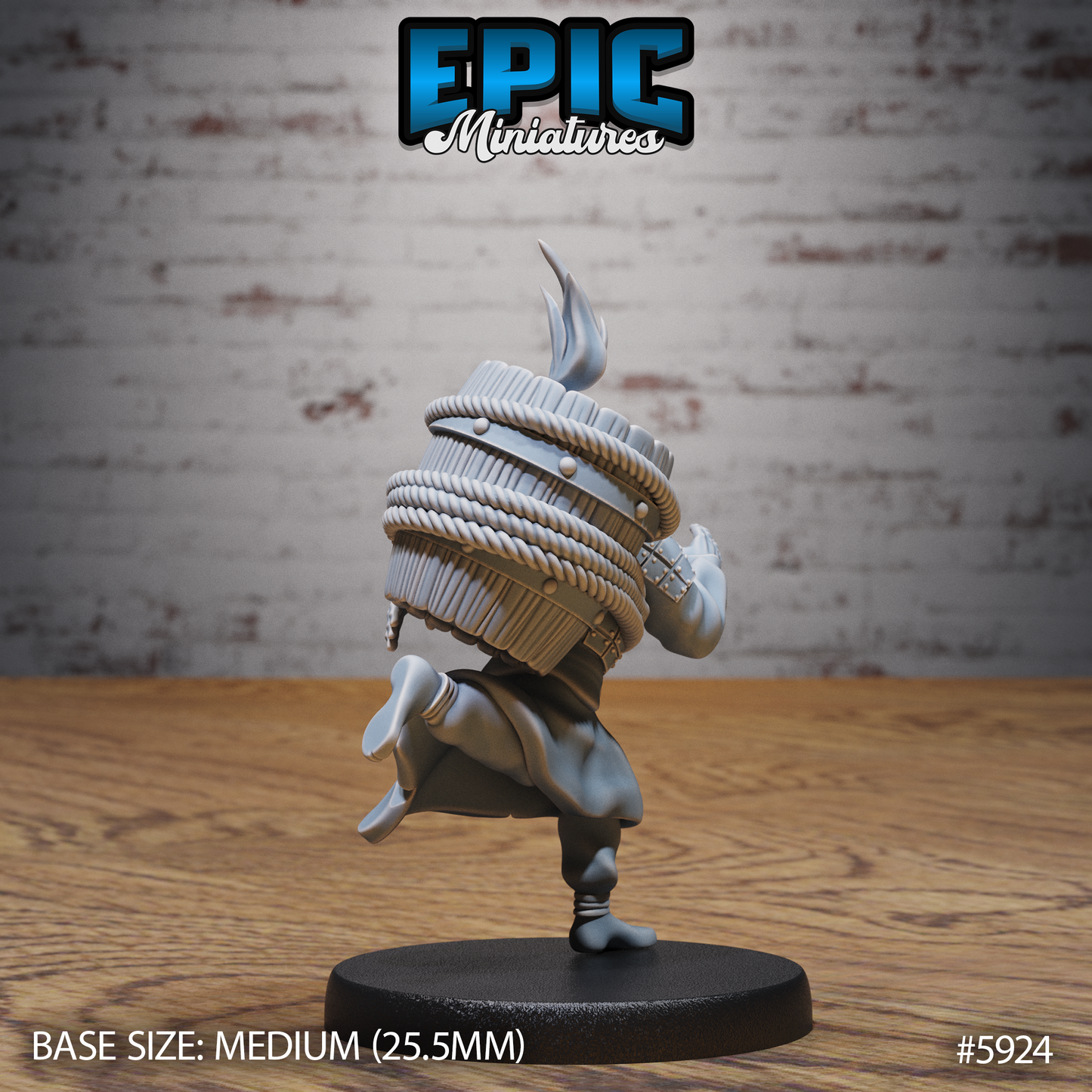 Kamikaze Warrior (3 Variants Available) - Epic Miniatures