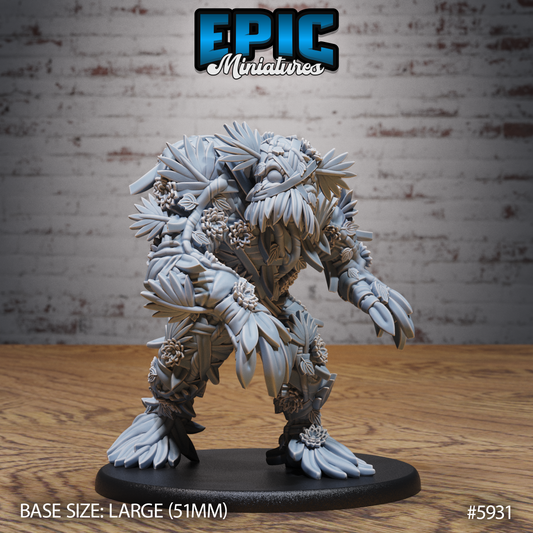 Lotus Golem (3 Variants Available) - Epic Miniatures