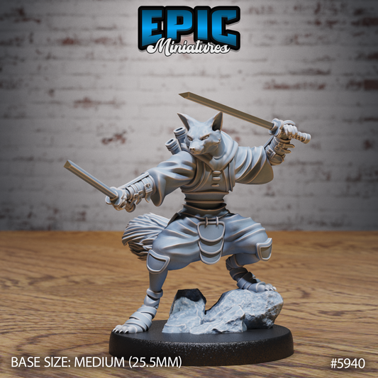 Kitsuninja (3 Variants Available) - Epic Miniatures