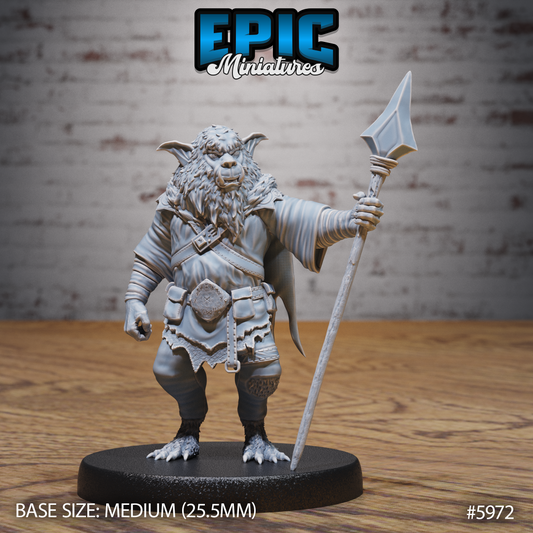Northern Bugbear (3 Variants Available) - Epic Miniatures