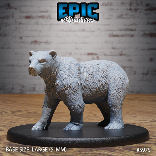 Polar Bear (2 Variants Available) - Epic Miniatures