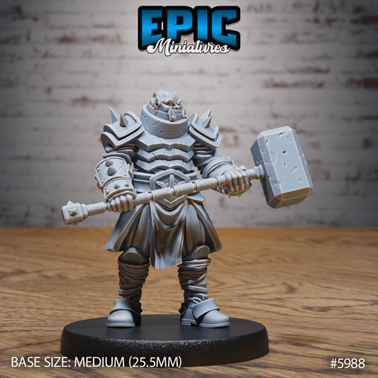 Dark Orc (3 Variants Available) - Epic Miniatures
